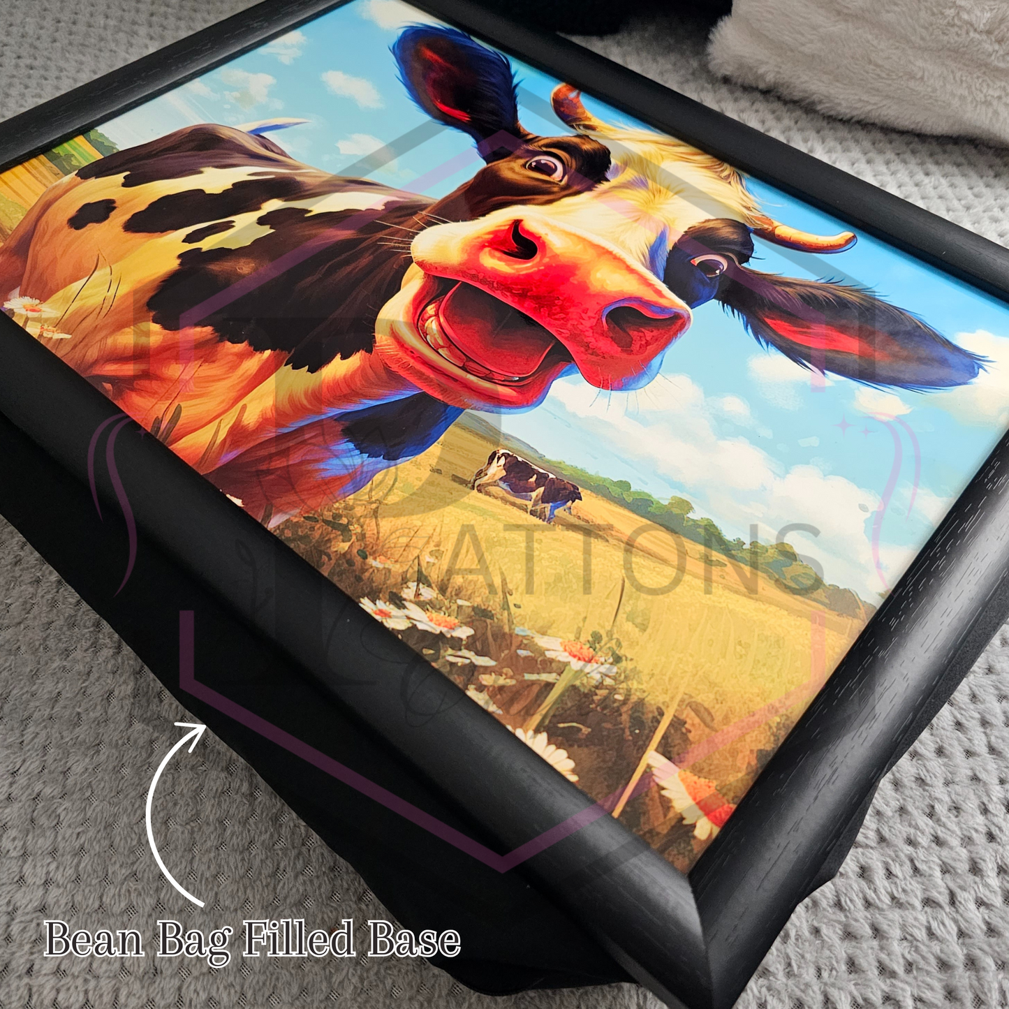 Laptray | Serving tray | Cow Design