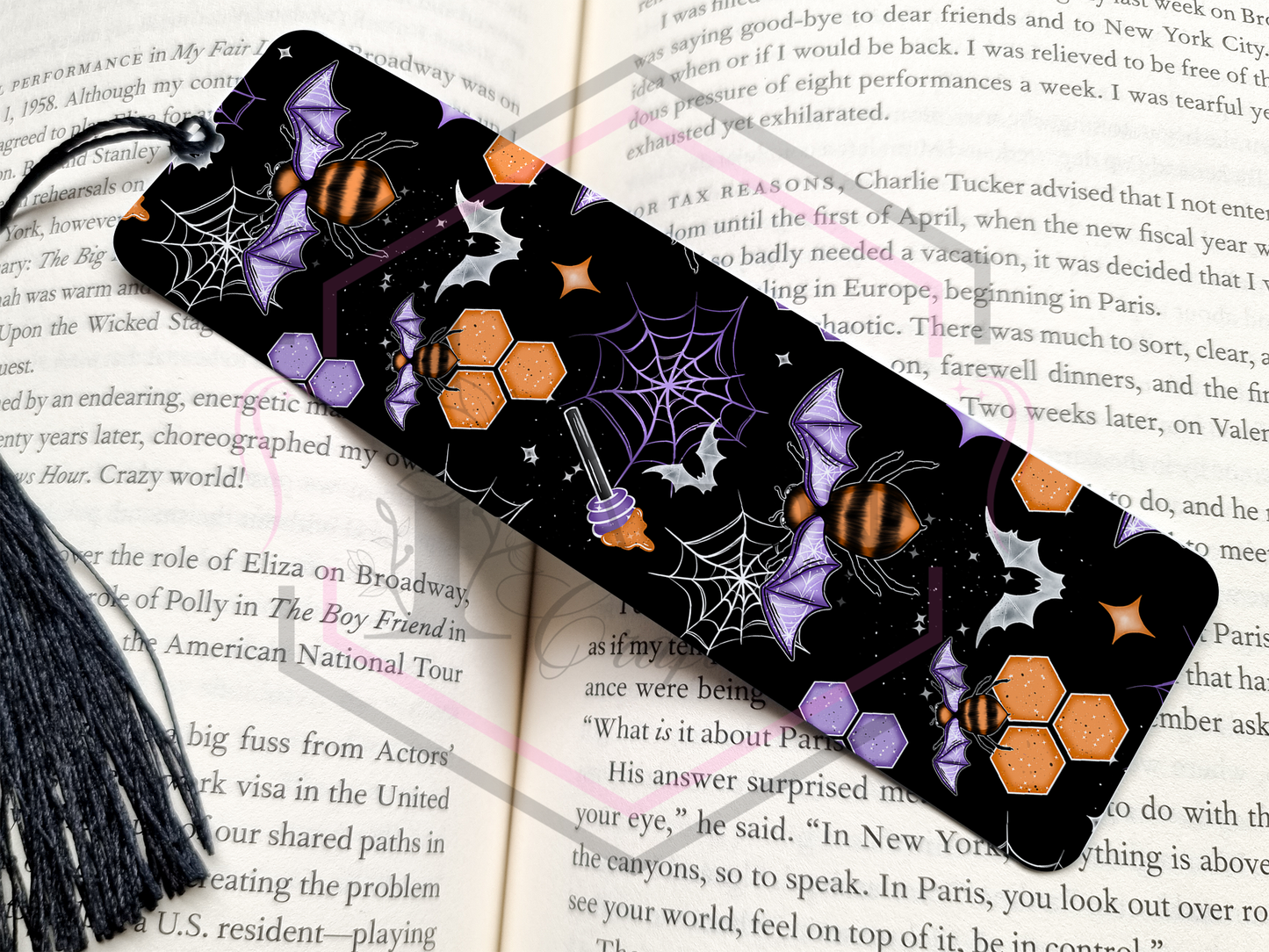 Bookmark | Bat Bee's | Metal Bookmark