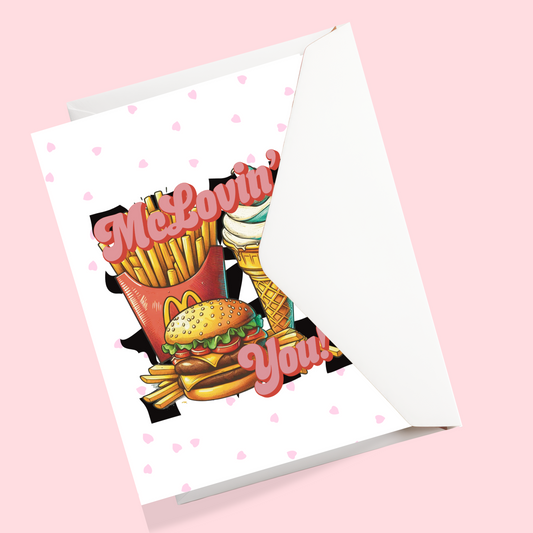 Valentines day Card | Mclovin' you !