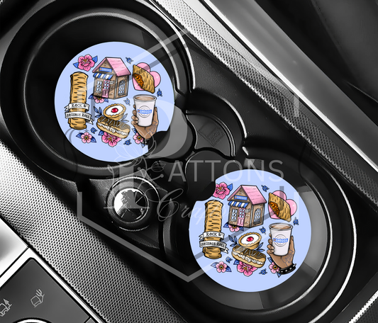 Car Coasters | Greggz | Pack of two
