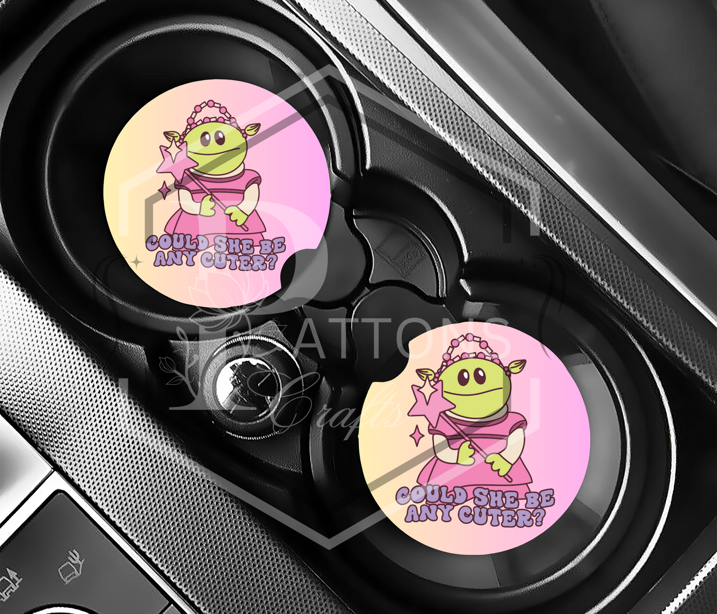 Car Coaster | Wonderful girl | Pack of Two