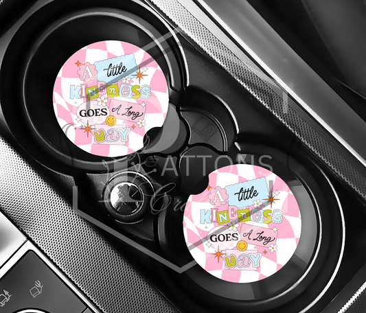 Car Coaster | A little kindness | Pack of two