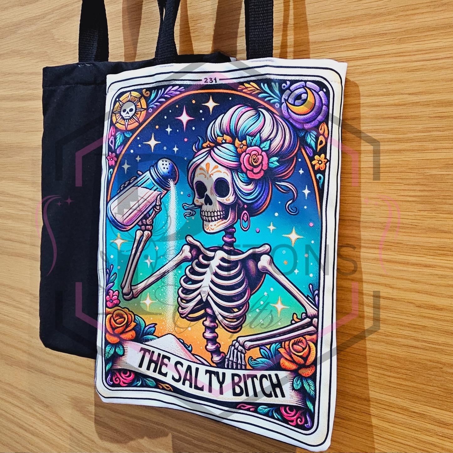 Tote Bag | Mini tote bag | The Sassy Souls  Collection | 32 design options!