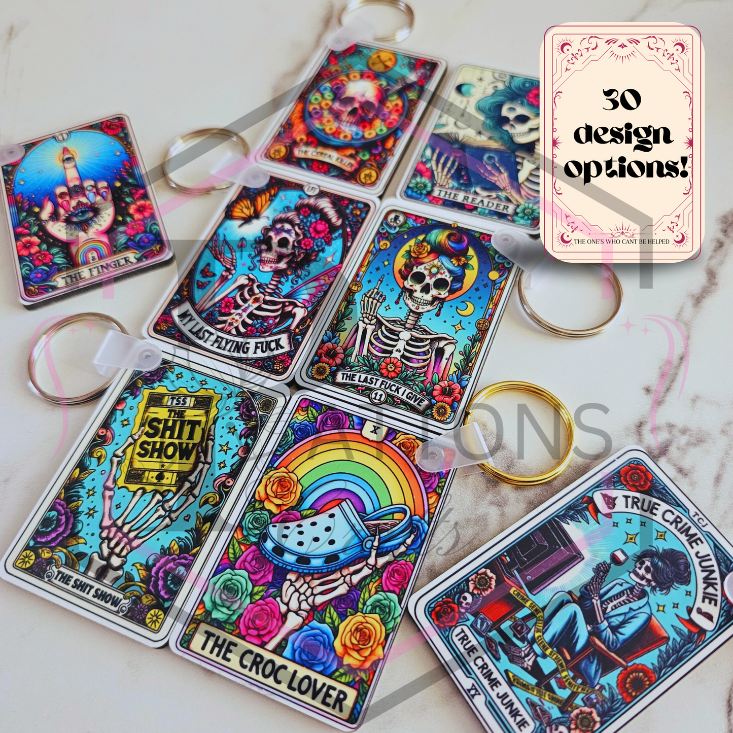 Keyrings | The Sassy Souls Keyrings | Rectangle Keychain