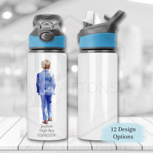 Personalised Page boy water bottle | Page boy gift