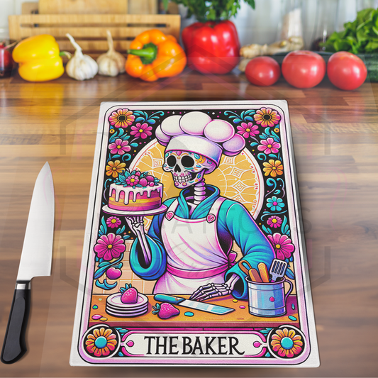 Chopping board | The Baker | Glass Worktop Saver