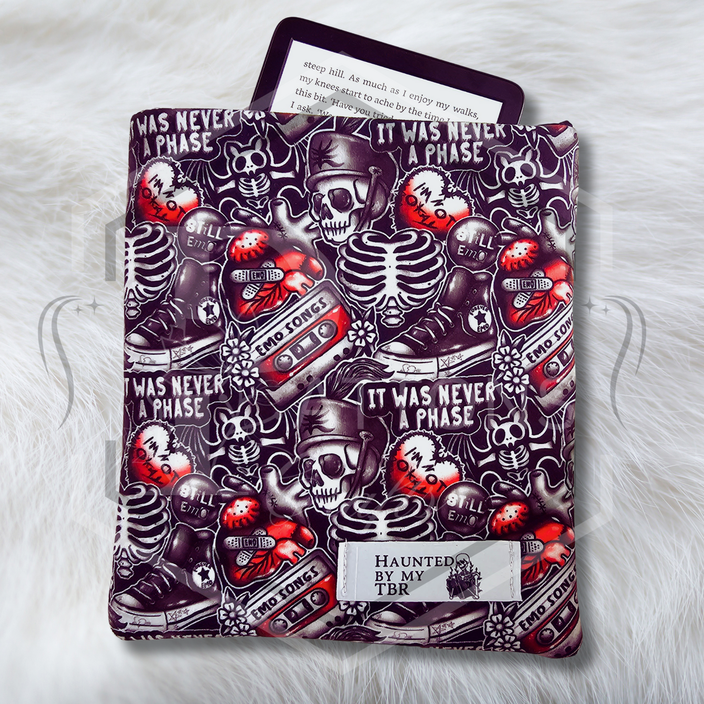 Kindle Sleeve | Fabric Kindle Cover | E-Reader Protective Pouch | It wasn't a phase