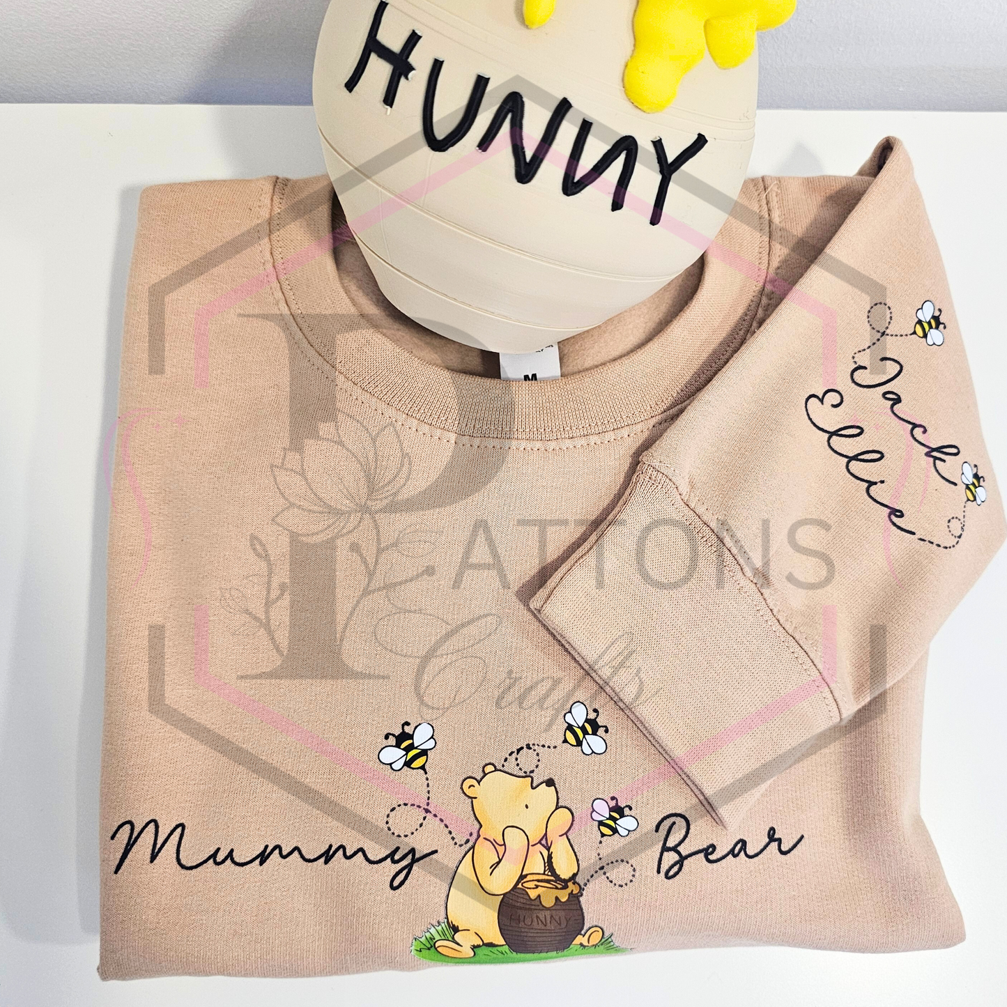 Sweatshirt | Mummy Bear | Personalised Sweatshirt