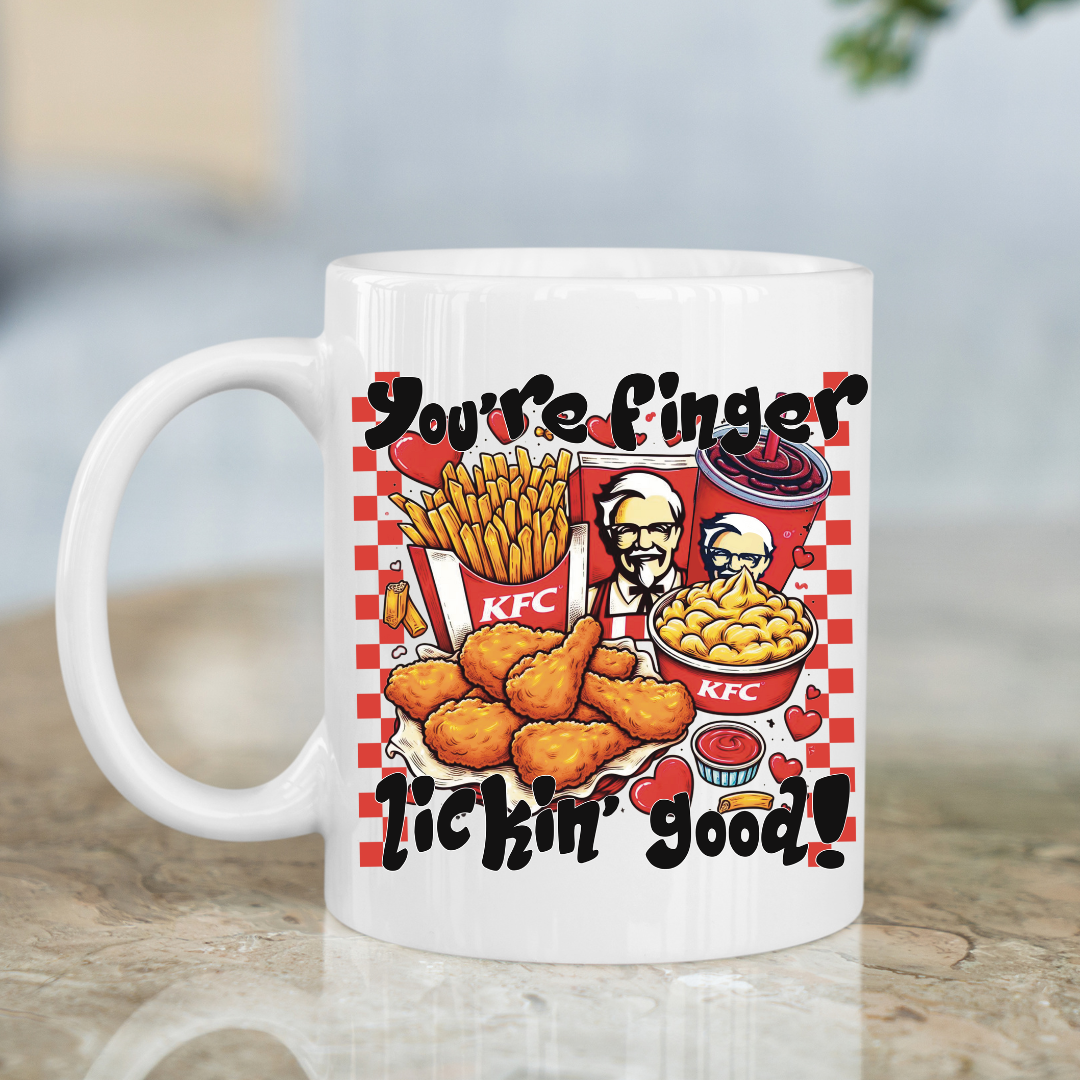 Valentines Day mug | Fast food puns | 11oz Mug | Multiple designs