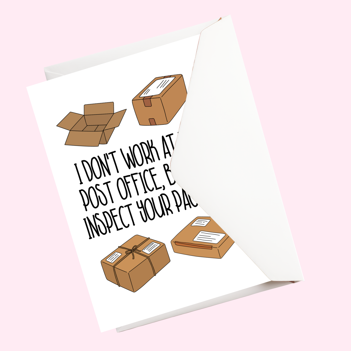 Valentines day card | Inspect your package