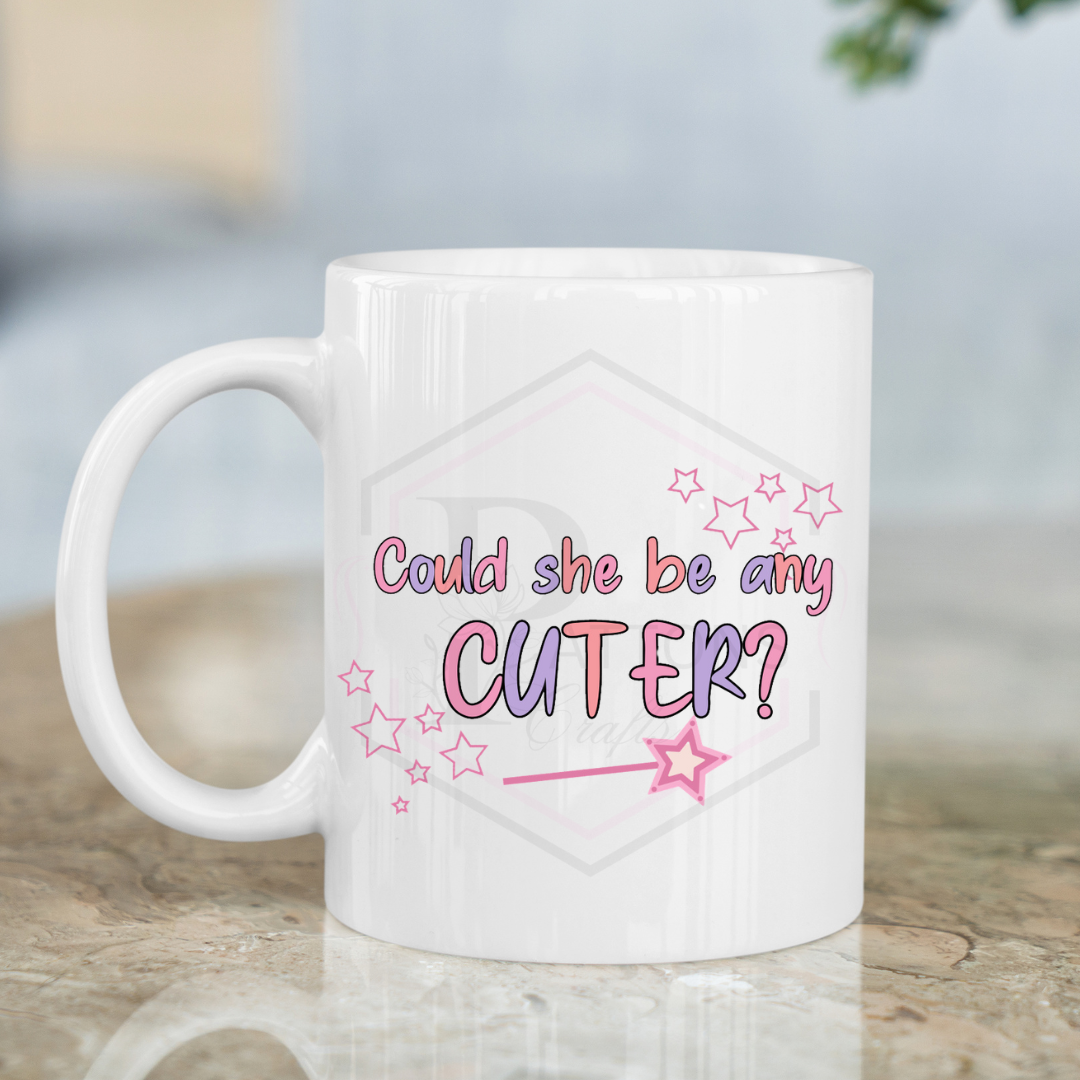 Who's the wonderful girl | 11oz mug | Could she be any cuter |