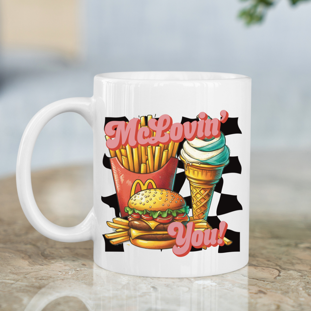 Valentines Day mug | Fast food puns | 11oz Mug | Multiple designs