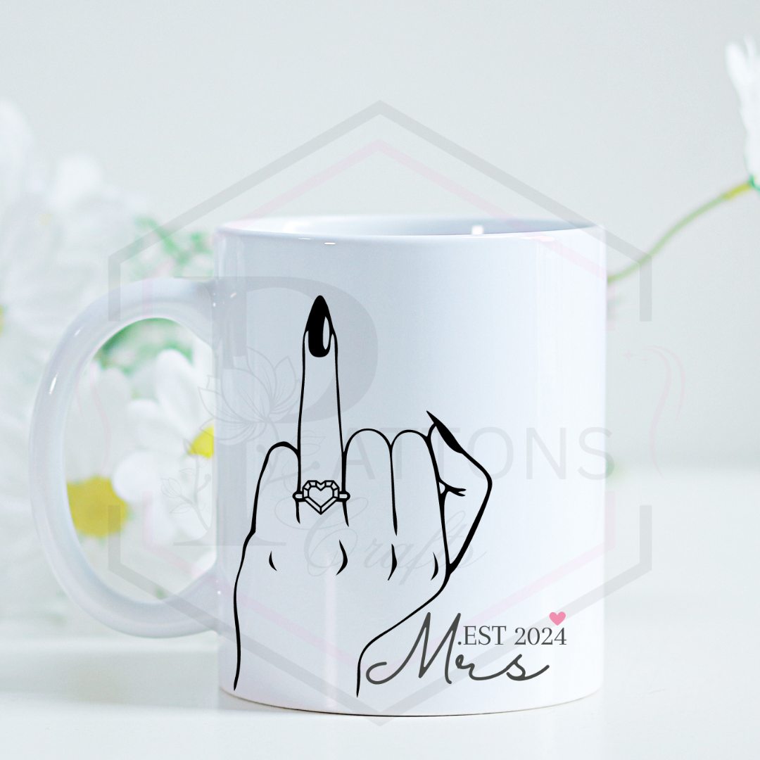 Mug | Ring Finger | Married 24 | 11/15oz mug