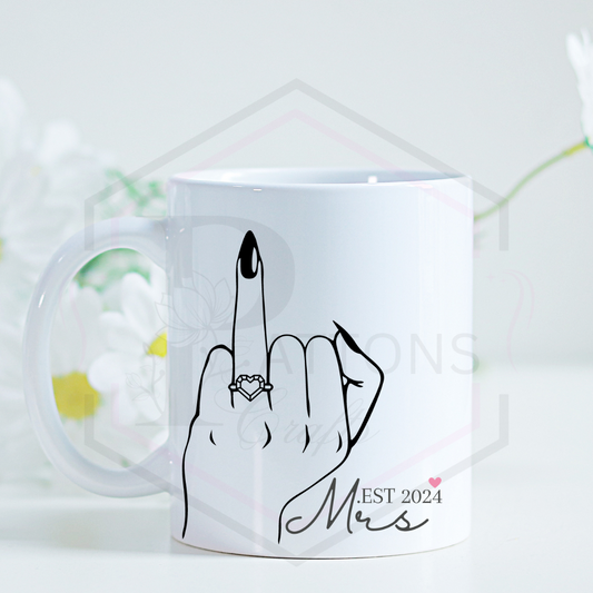 Mug | Ring Finger | Married 24 | 11/15oz mug