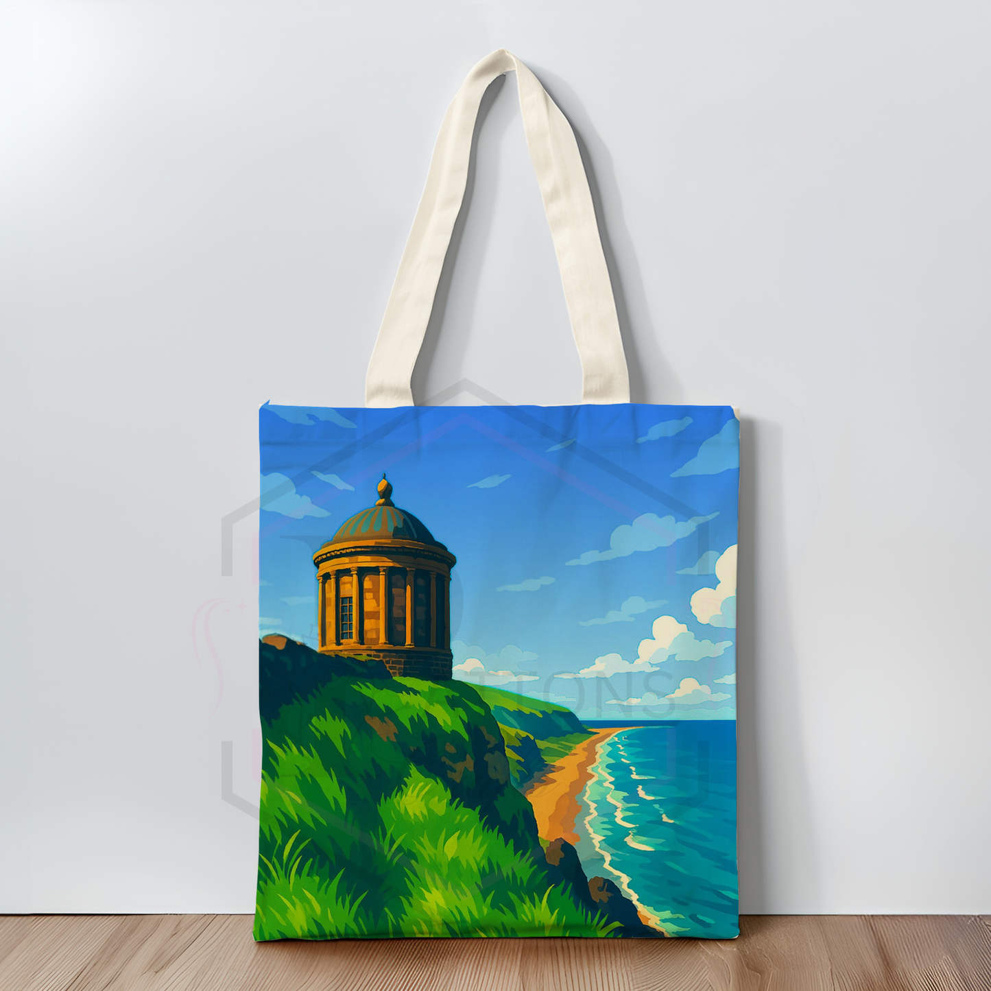 Northern Ireland Tote Bag | Mussenden Temple