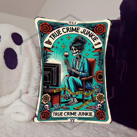 Cushion | Card shaped Cushion | True Crime