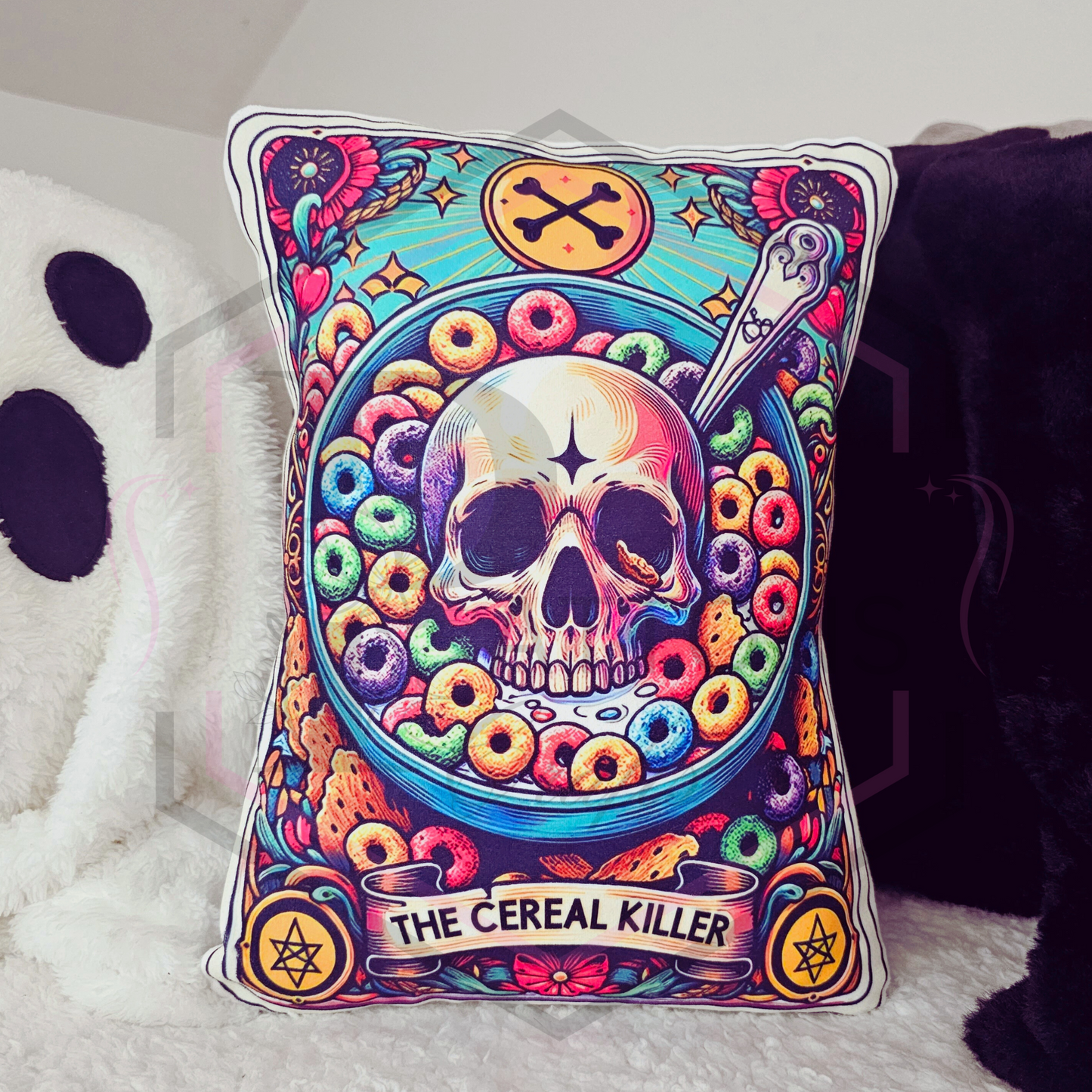 Cushion | Card Shaped Cushion | The Cereal Killer