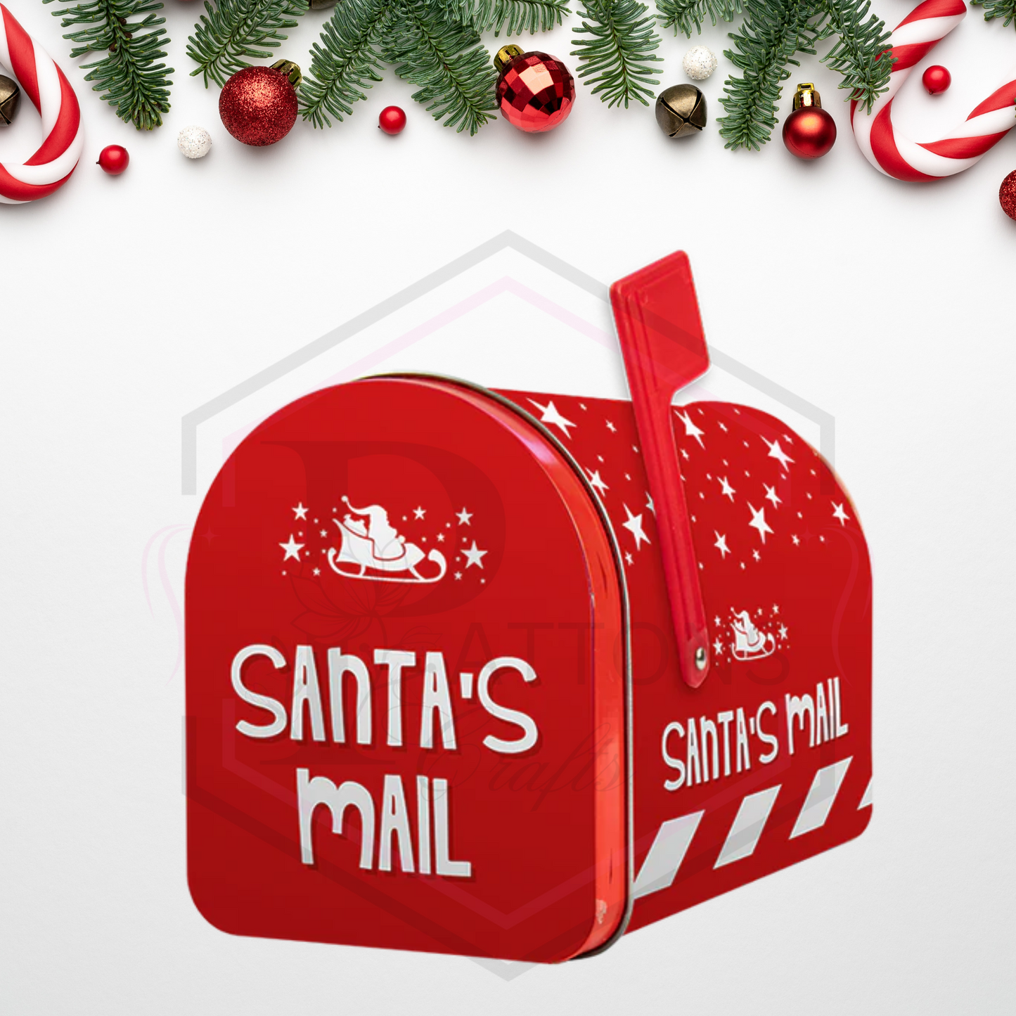 Santa's Post Box | Santa's Mail & Certificates | Christmas Prop