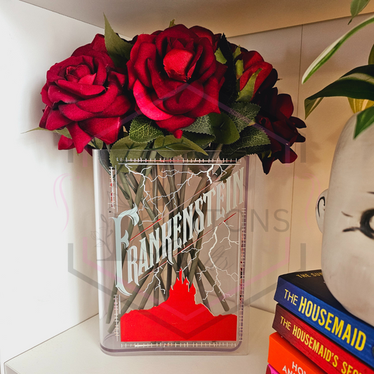 Book Vase | Frankenstein | Acrylic book vase