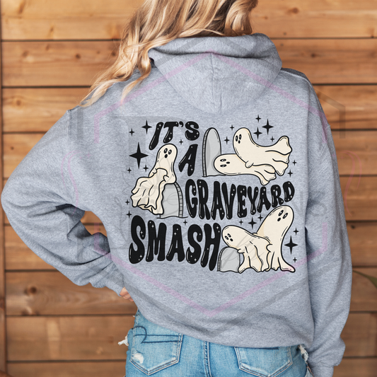 Hoodie | It's a graveyard Smash | Hooded Sweatshirt