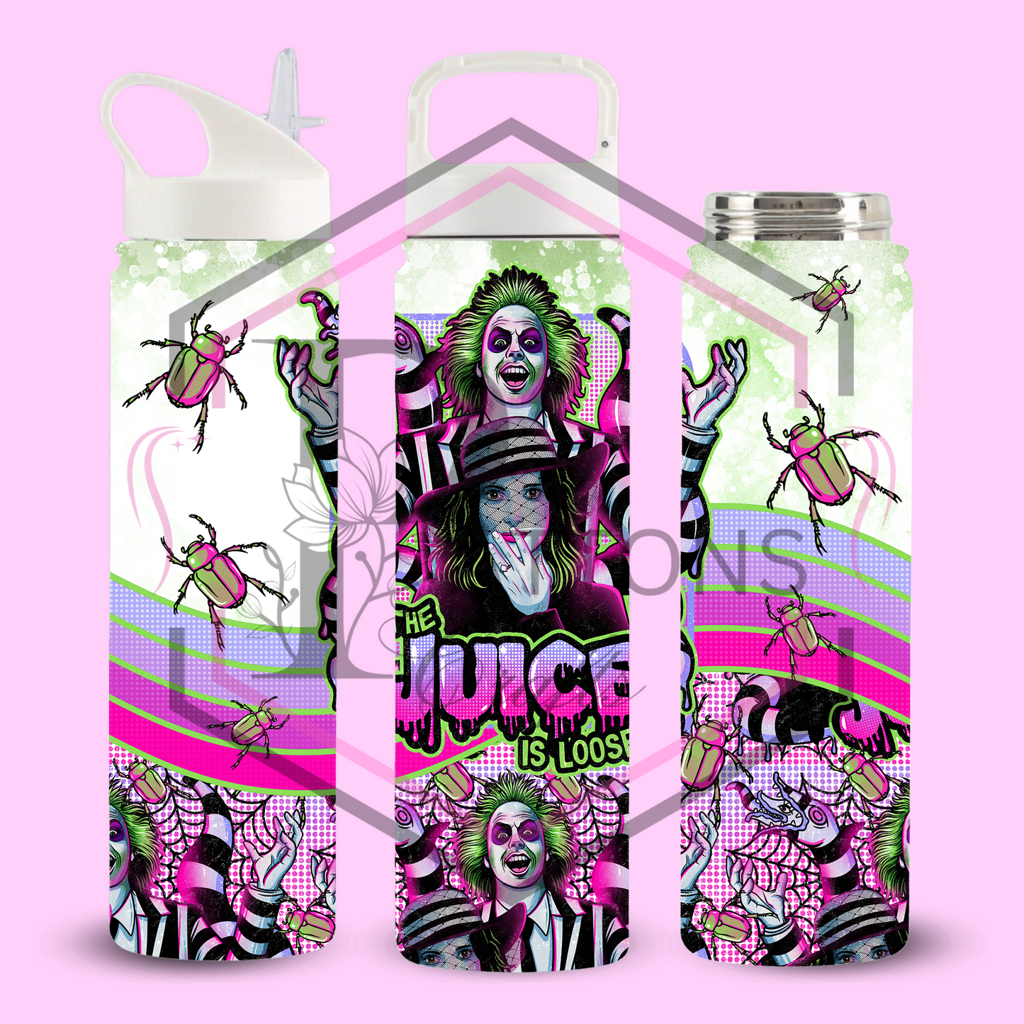 Thermal water bottle | The juice is loose