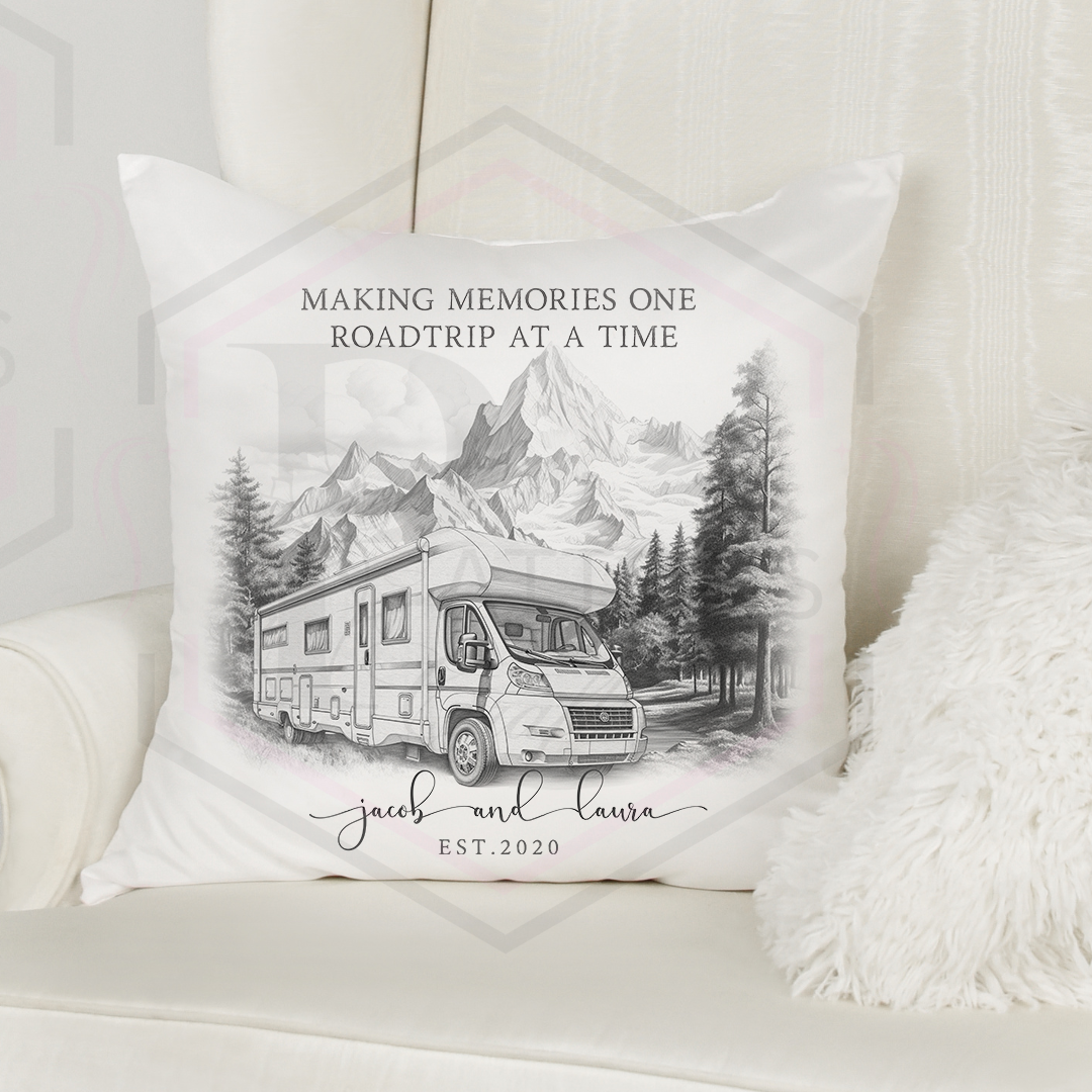 Personalised cushion | Motorhome | Caravan cushion