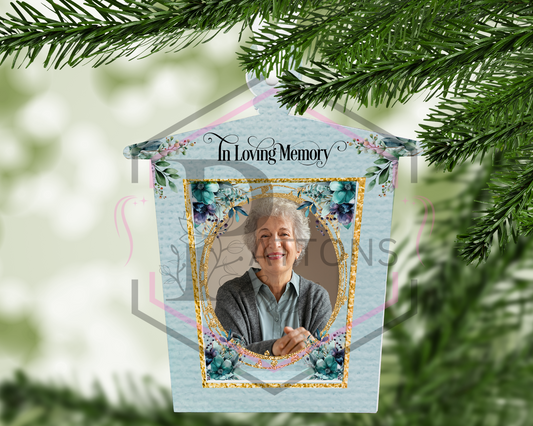 Personalised Photo Memorial Lantern | Tree Hanging decoration