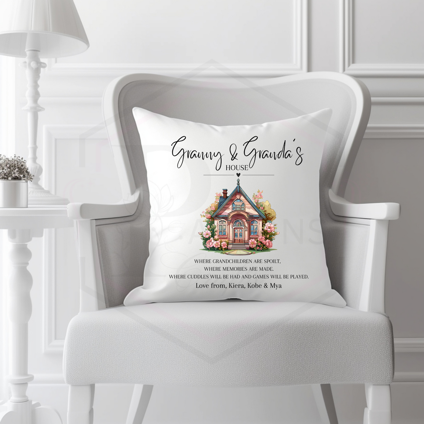 Cushion | Grandparents house cushion | Home decor