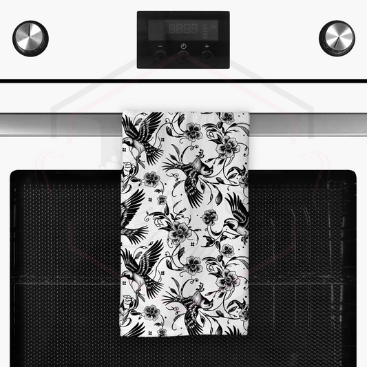 Tea Towel | Tattoo bird | Kitchen towel