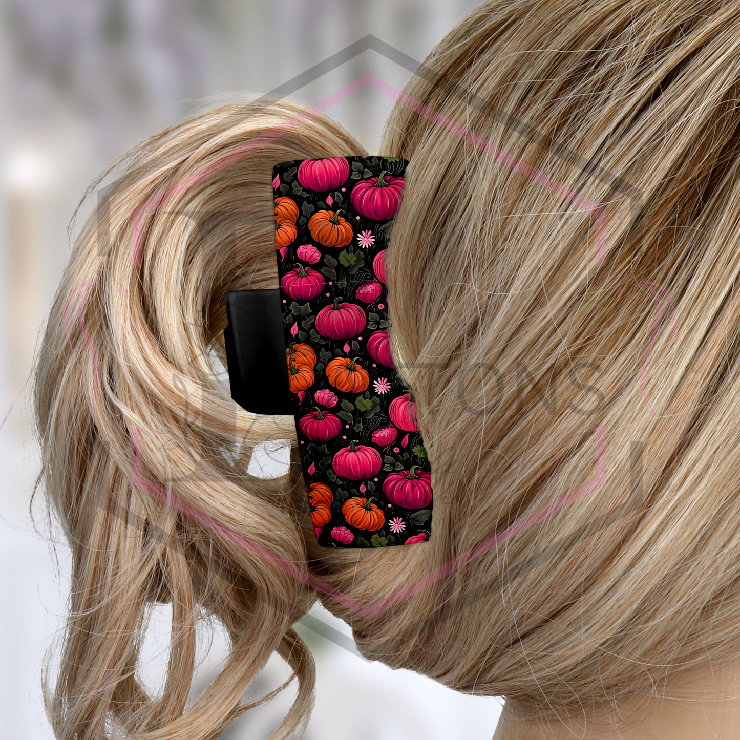 Claw Clip | Pink Pumpkin | Hair accessories