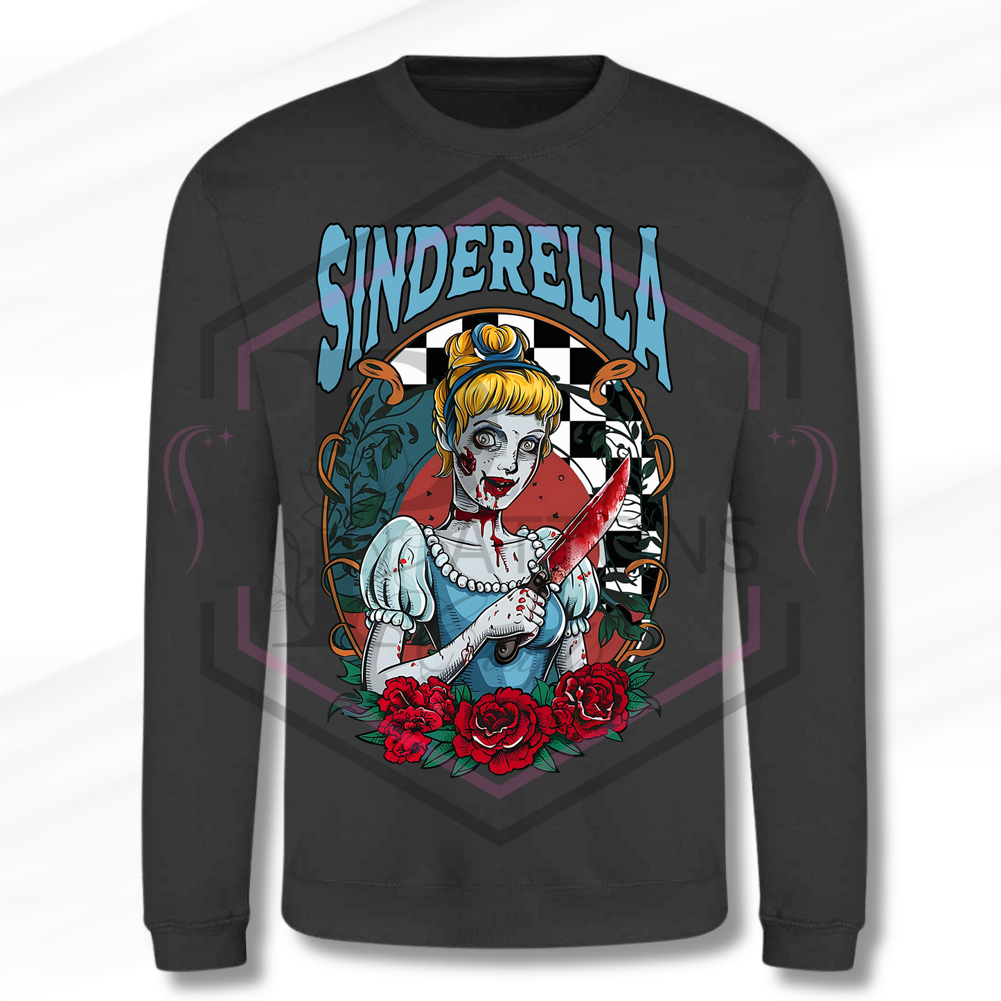 Sweatshirt | Sinderella | Grey Sweatshirt