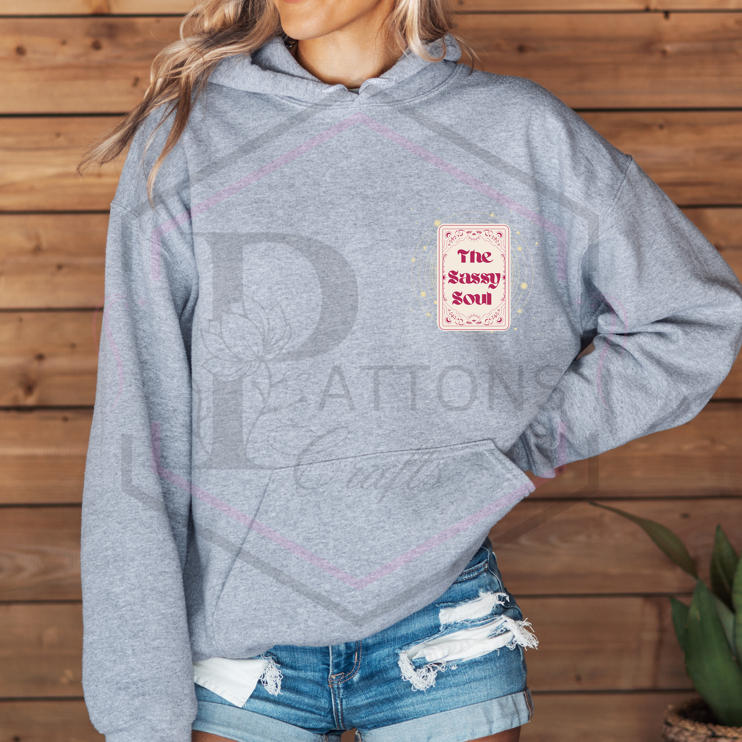 Hoodie | Sassy Souls  printed back | Sassy Souls Logo Front | Multiple Option