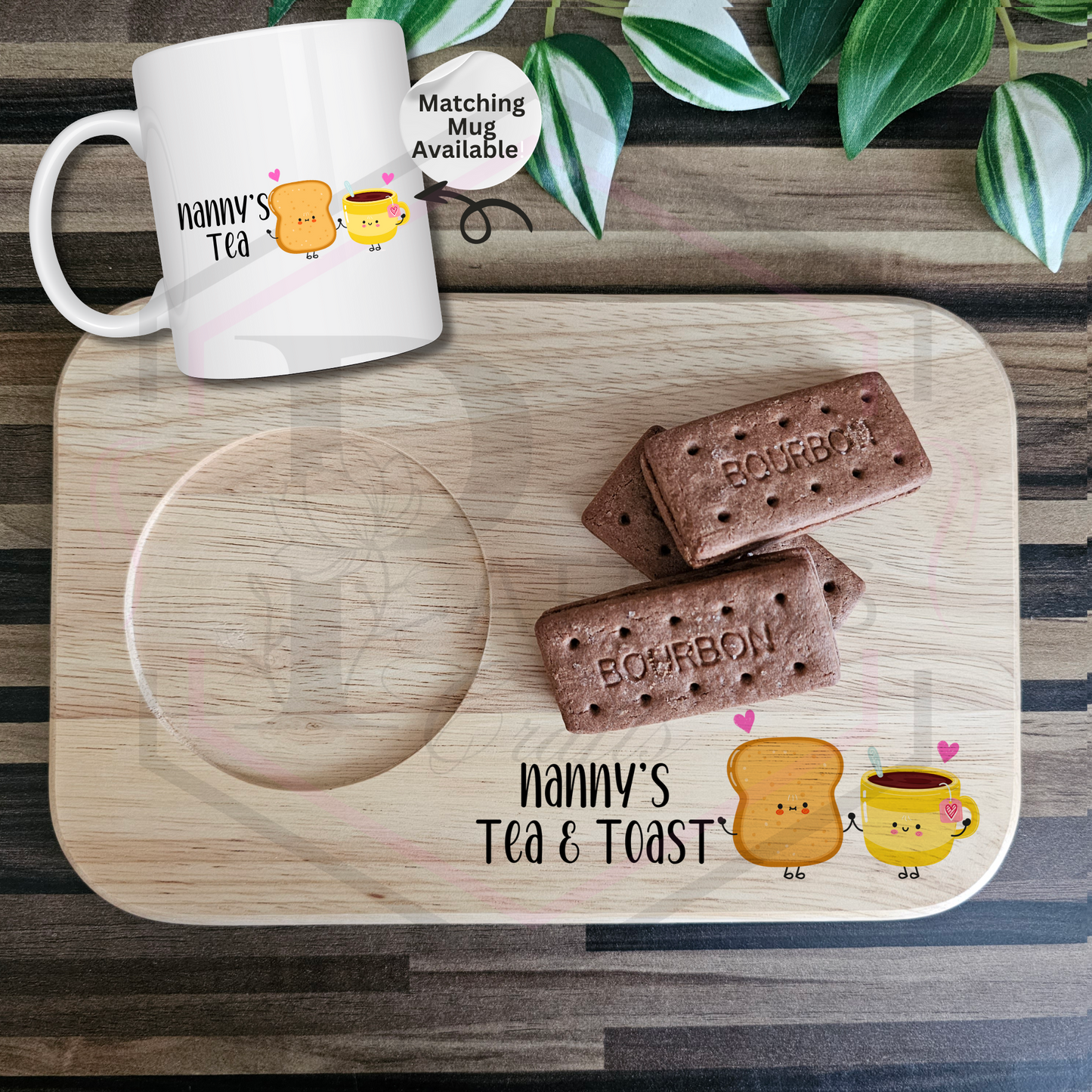 Tea Board | Personalised tea and toast board