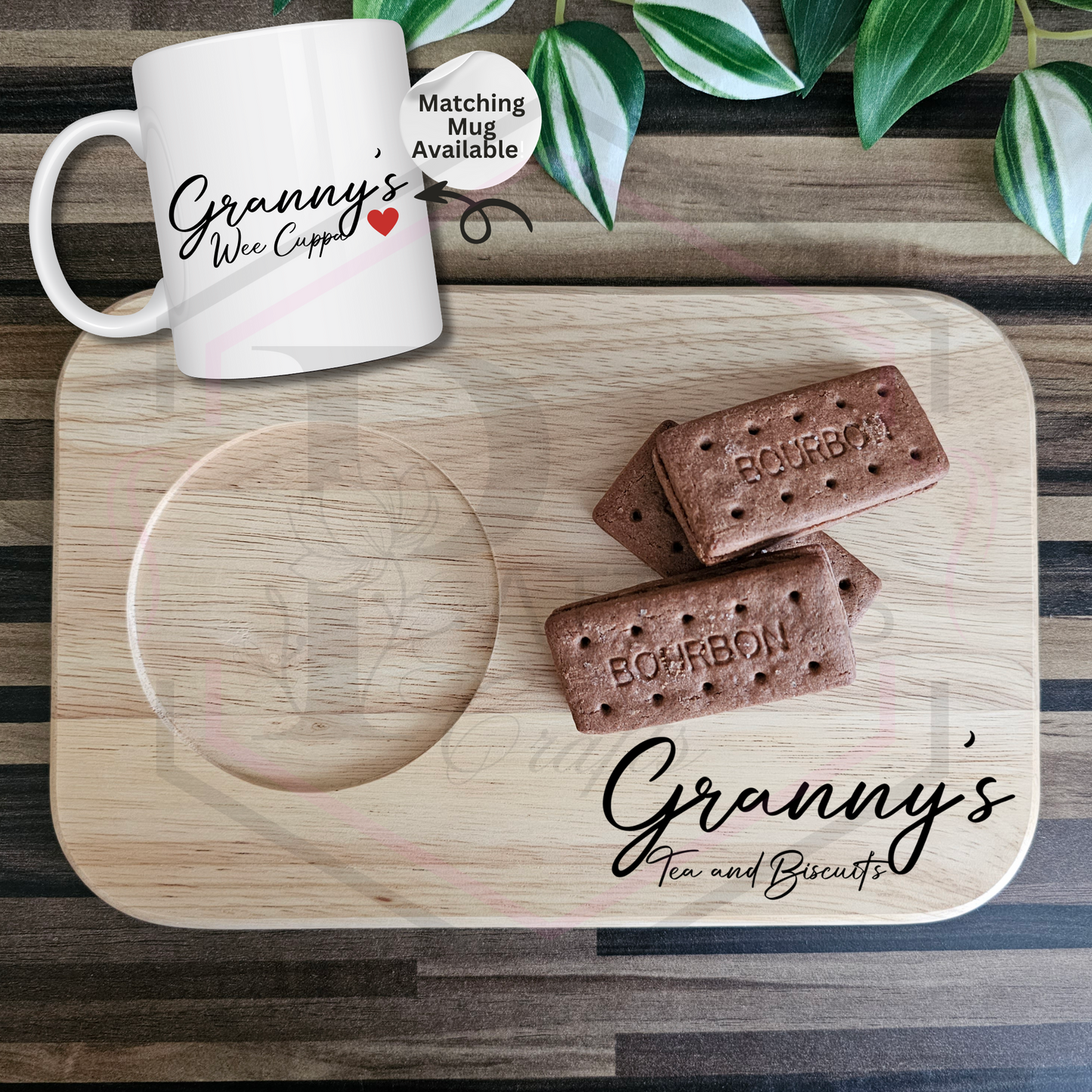 Tea Board | Personalised Tea & Biscuits