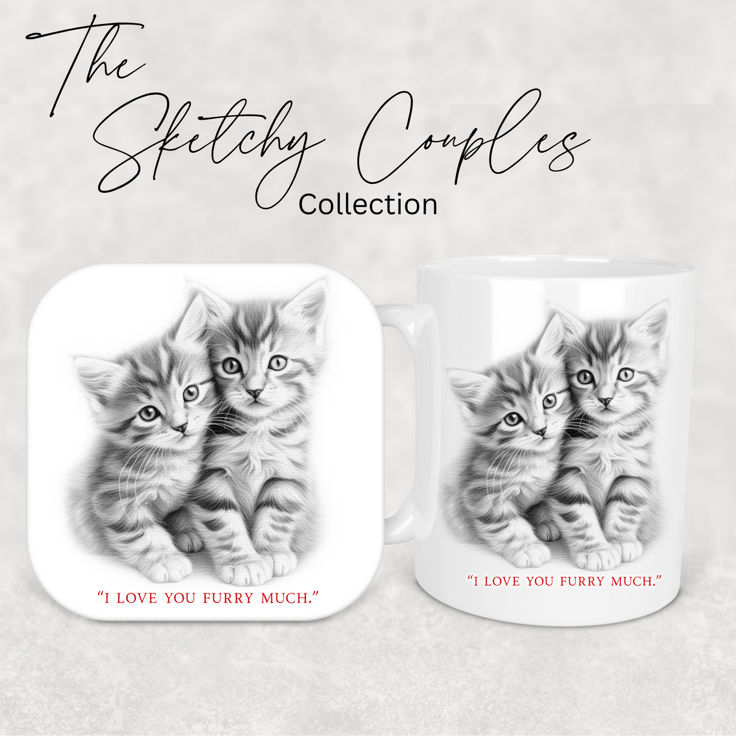 Sketchy couples collection | Kitten Collection