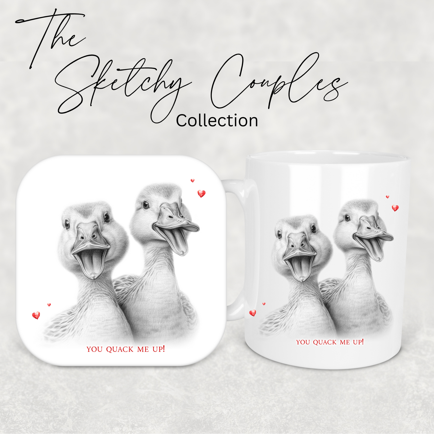 The sketchy couples collection | Duck Collection