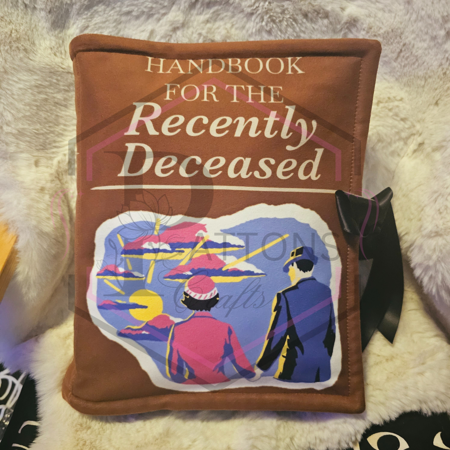 Book Cushion | The RD Handbook Cushion | Statement Cushion