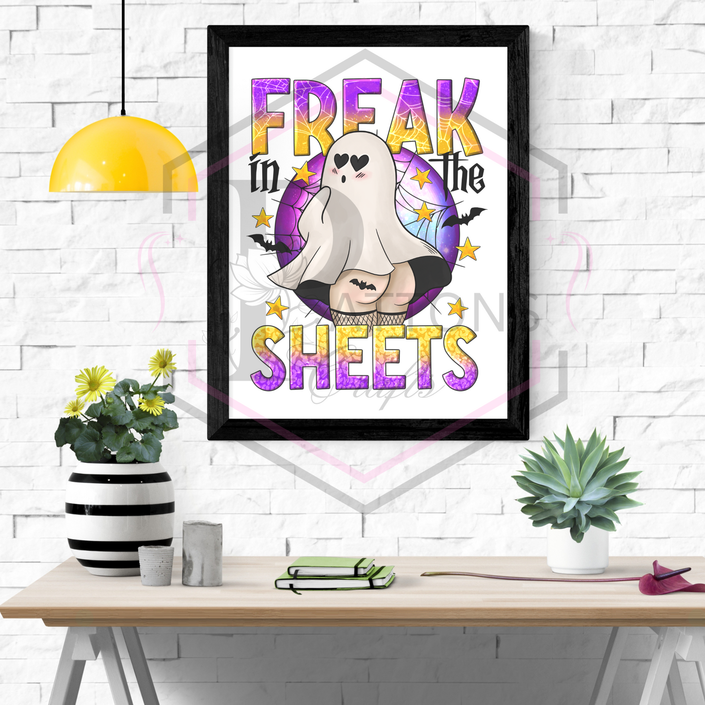 A4 Print | Freak in the sheets | Unframed Print