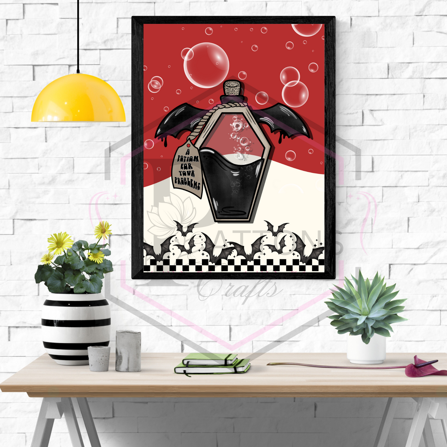 A4 Print | Potion for your problems | Unframed Print