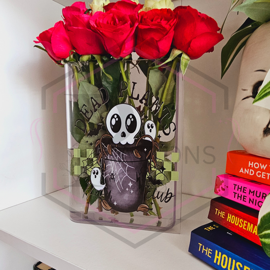 Book Vase | Dead Plants Club | Acrylic vase