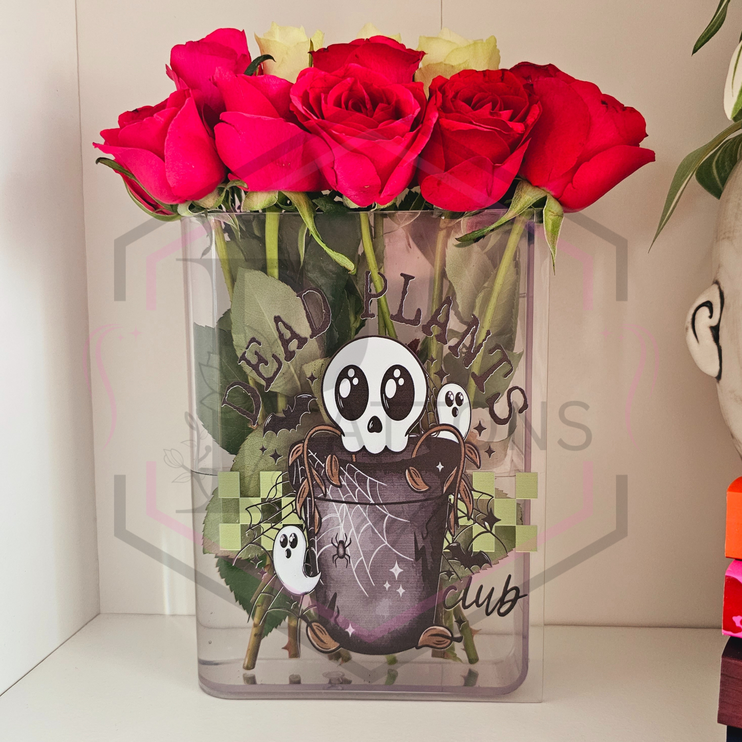 Book Vase | Dead Plants Club | Acrylic vase