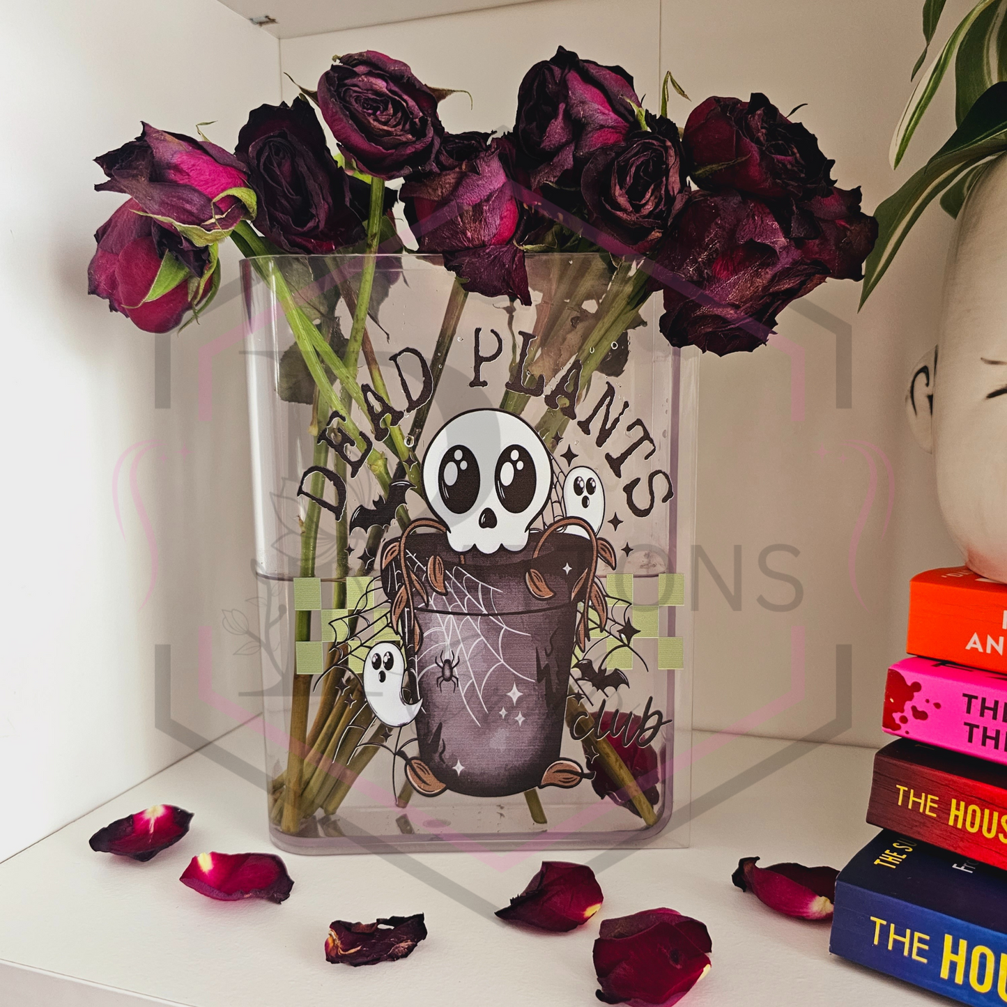 Book Vase | Dead Plants Club | Acrylic vase