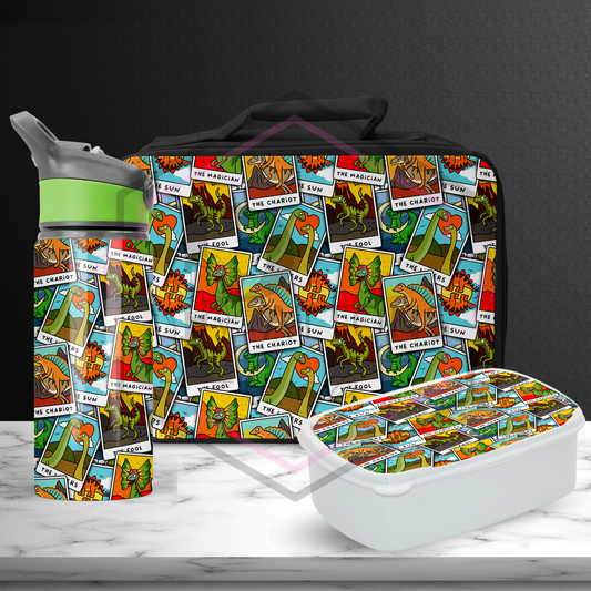 Lunch Bag set | Tarot Dinosaur | Lunch box