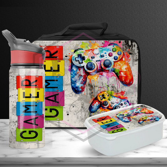 Lunch Bag set | Gamer | Lunch bag