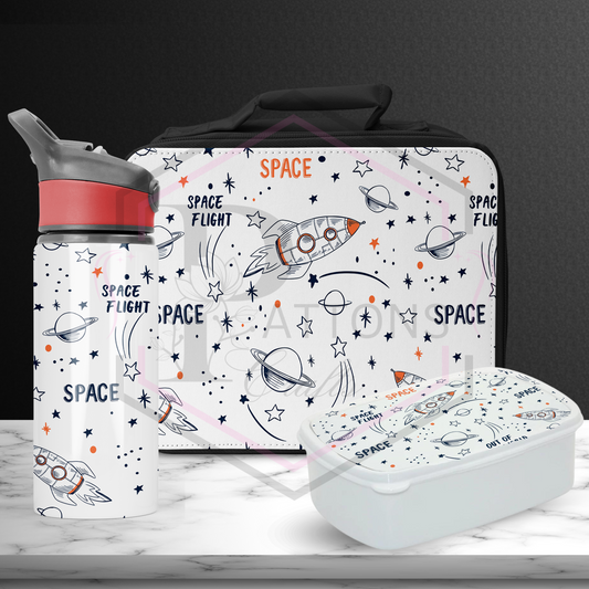 Lunch Box set | Space | Lunch bag