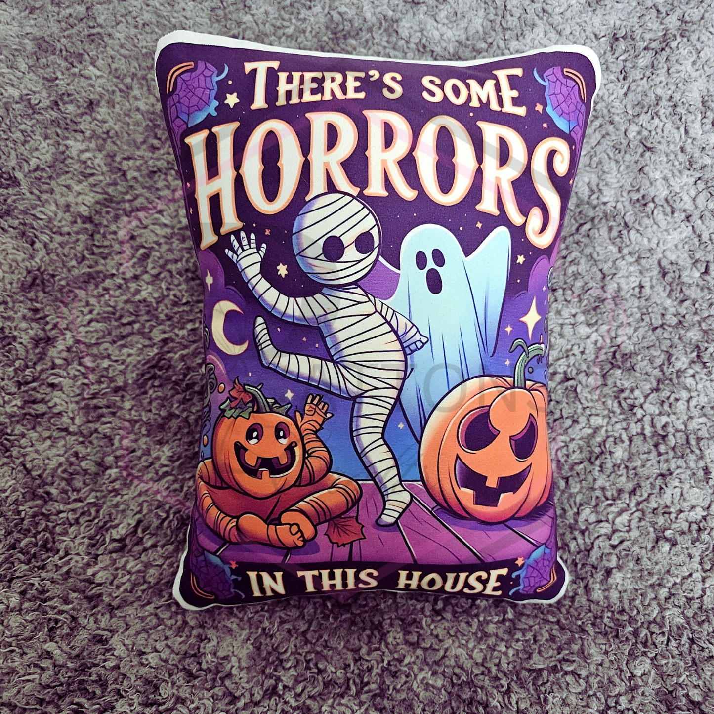 Cushion | Horrors in this house | Statement Cushion