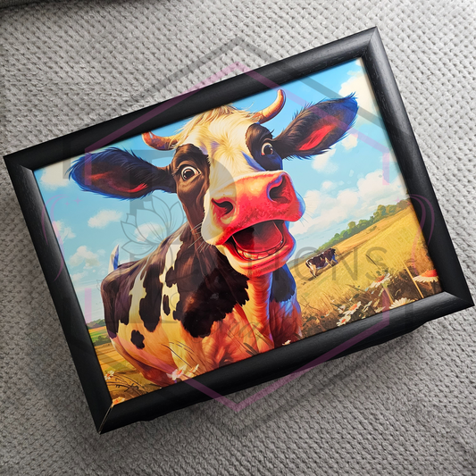 Laptray | Serving tray | Cow Design