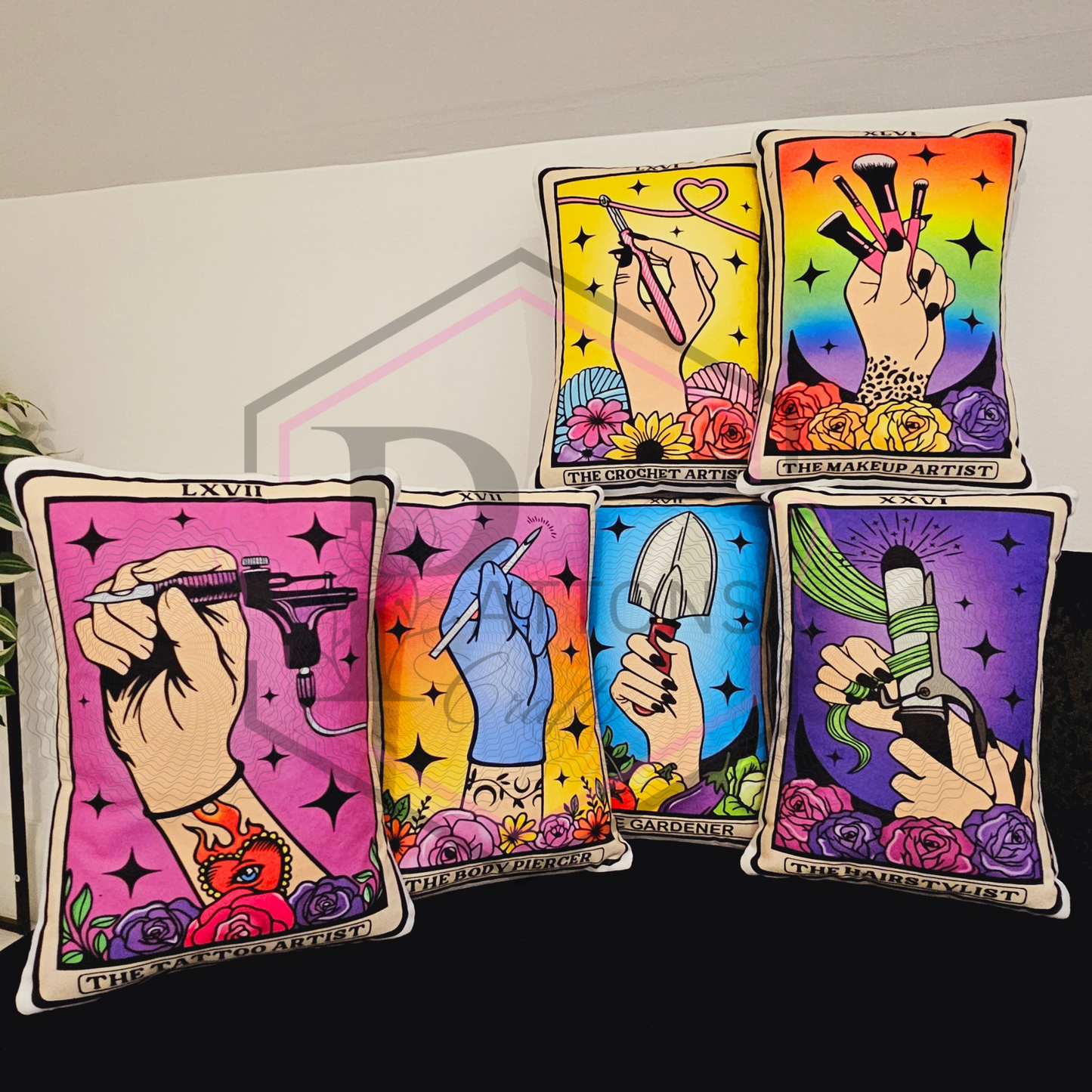 Cushions | Tarot Cushion | Multiple Options | Trade&passions collection