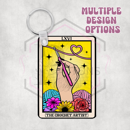 Keyrings | Multiple design options | Trade & passions tarot collection