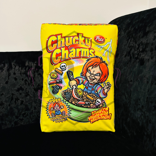 Cereal Box Cushion | Chucky Charms | Cereal Killers